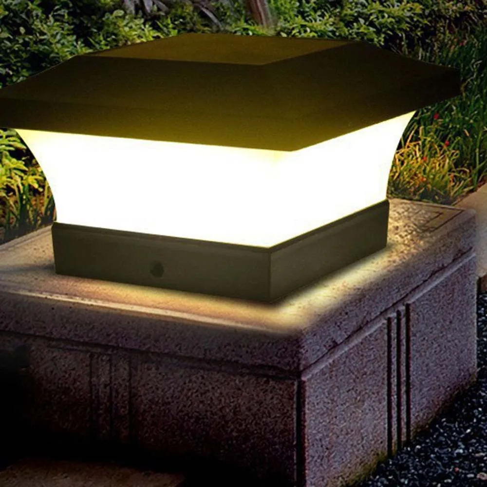 Solar LED Post Deck Cap Light