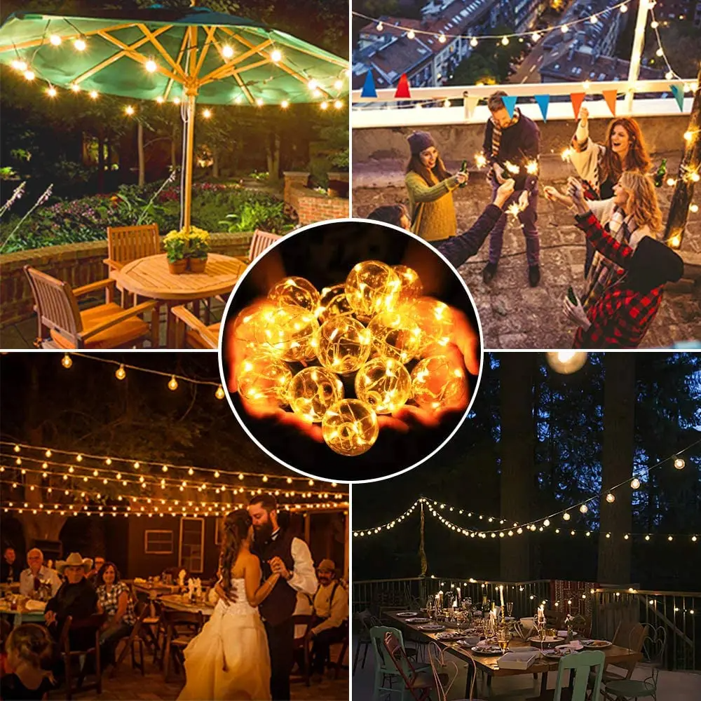 Solar Patio String Light 11 Lights