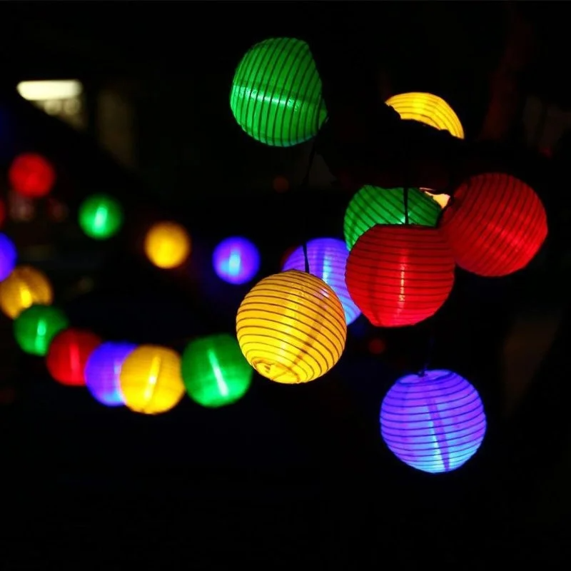 Waterproof Lantern Solar String Lights