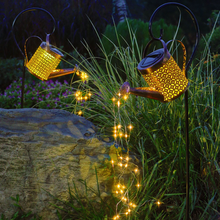 Enchanted Watering Can Solar Led Light