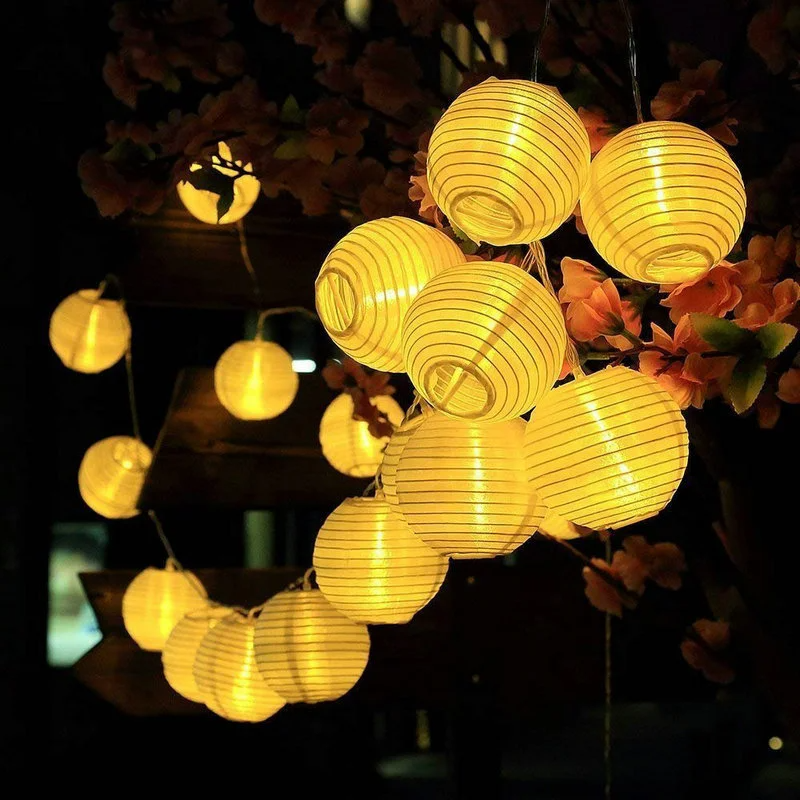 Waterproof Lantern Solar String Lights