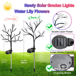 Load image into Gallery viewer, Solar Powered Flower Lamp Garden Lights
