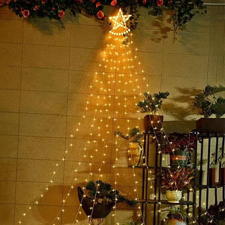 Five-pointed Star Lamp String Light