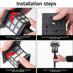 Load image into Gallery viewer, Solar LED Outdoor Patio Driveway Light
