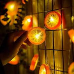 Load image into Gallery viewer, Lemon Slice Shaped String LED Lights (USB)
