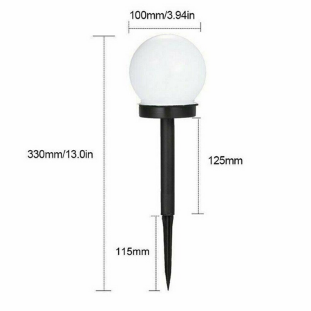 Outdoor Waterproof Solar Power Yard Street Light