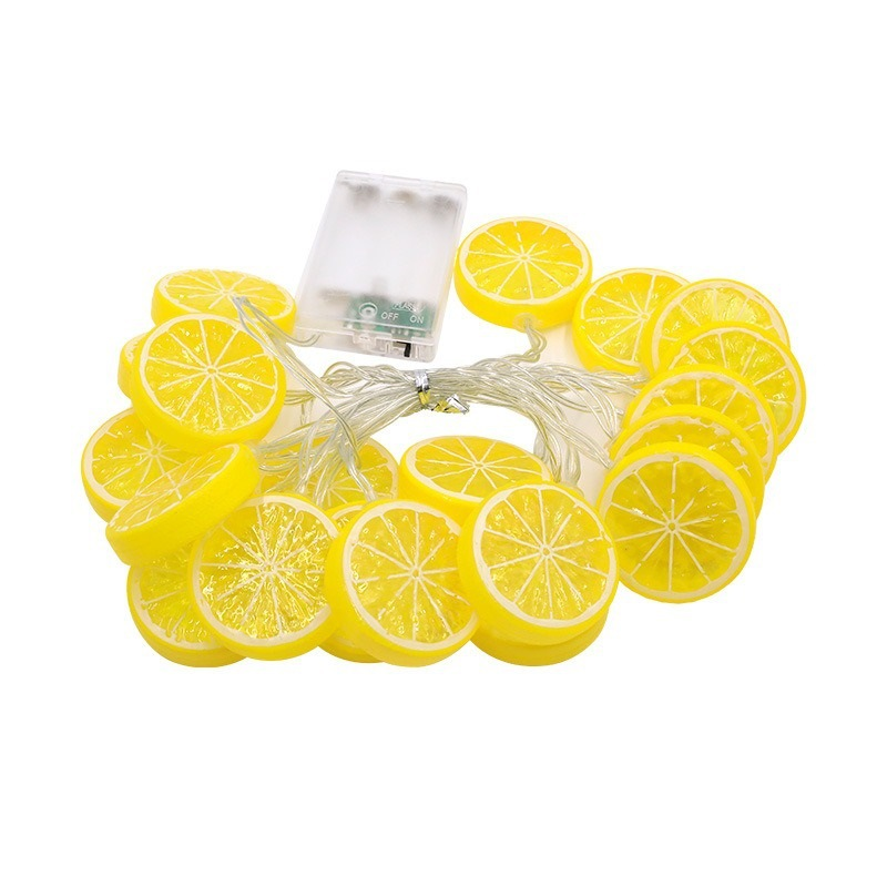 Lemon Slice Shaped String LED Lights (USB)
